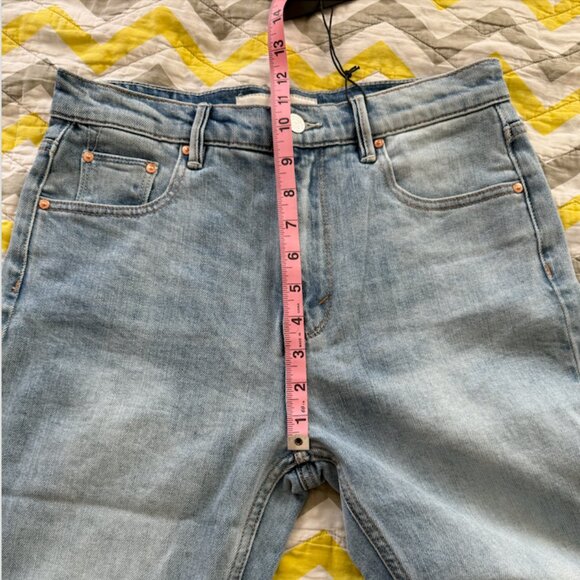 Mother Insider Step Crop Fray - 29 - 24" inseam - Picture 2 of 7